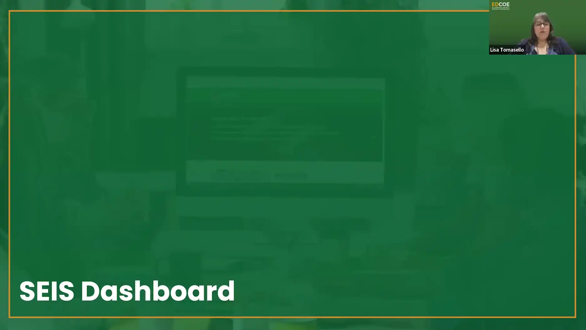 Navigating SEIS for District Level Users - Module 3 - SEIS Dashboard