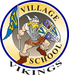 village vikings school logo.