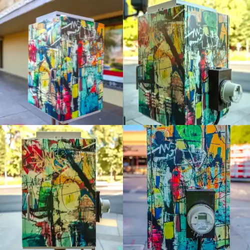 Utility Box-"Down on the Corner"