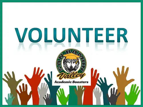 Academic Boosters Volunteer Logo