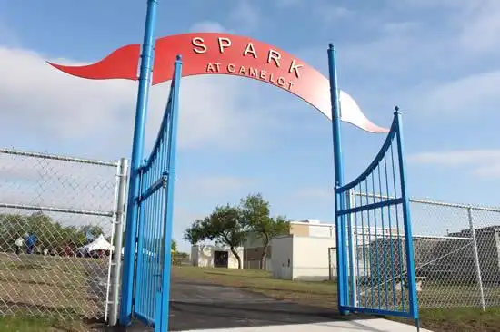 Entrance to SPARK at Camelot Elementary School.