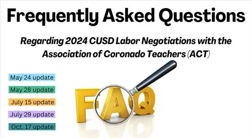 ACT Negotiation Updates July 29, 2024