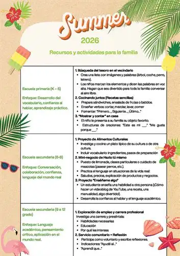 Summer Activities 2026