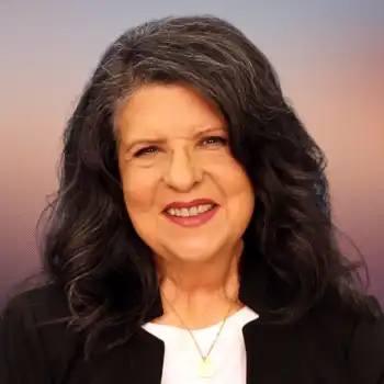 woman smiling