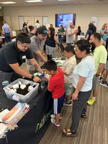 Attendees at Family Ag Night