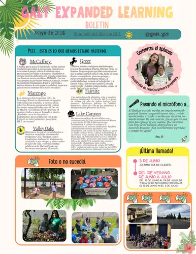 May 2026 GEL Newsletter - English