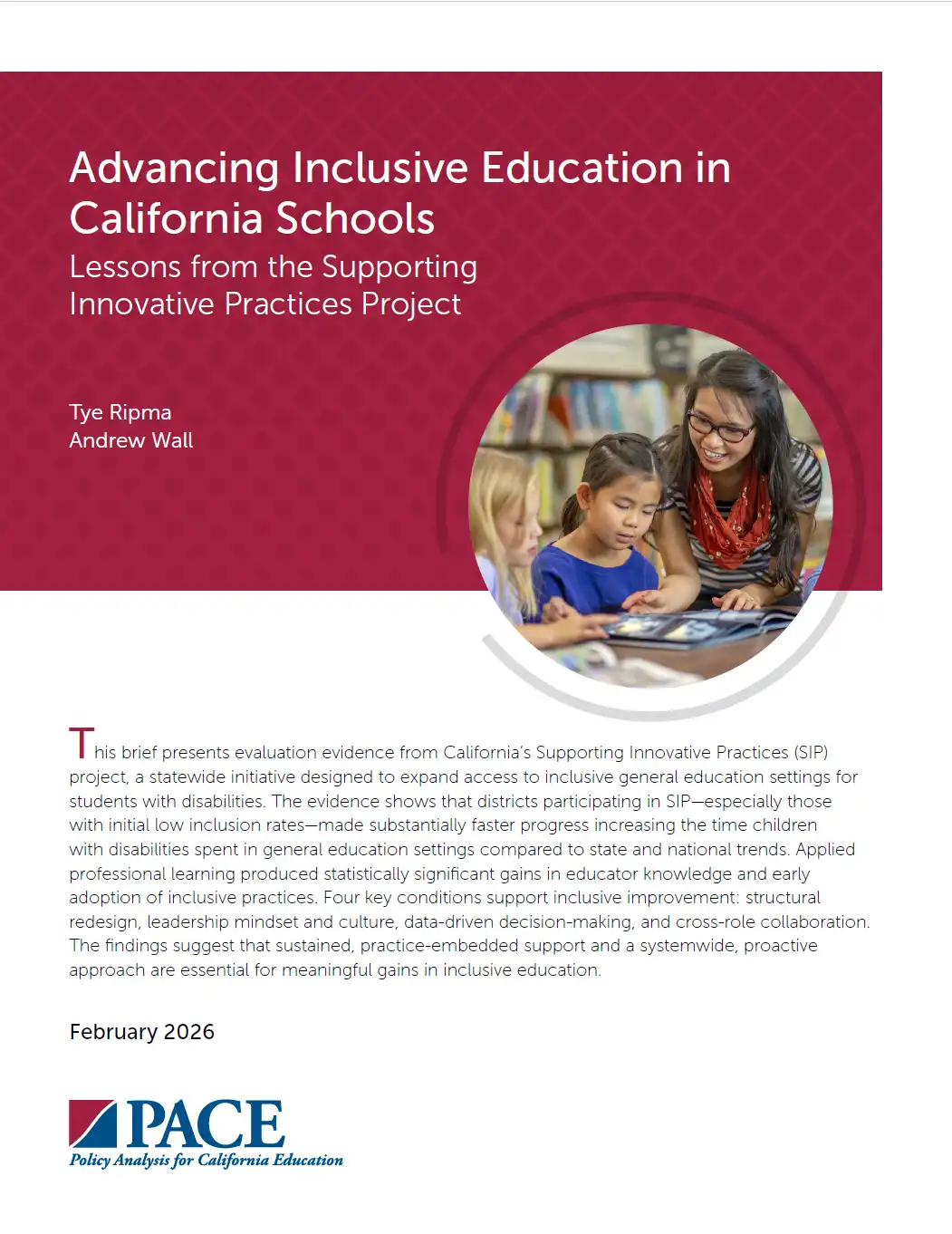 PACE Policy Brief