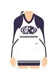 The RHS cheer uniform