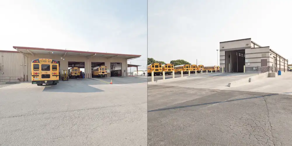 Transportation Central Bus Facility, North East ISD, (NEISD) San Antonio, Texas