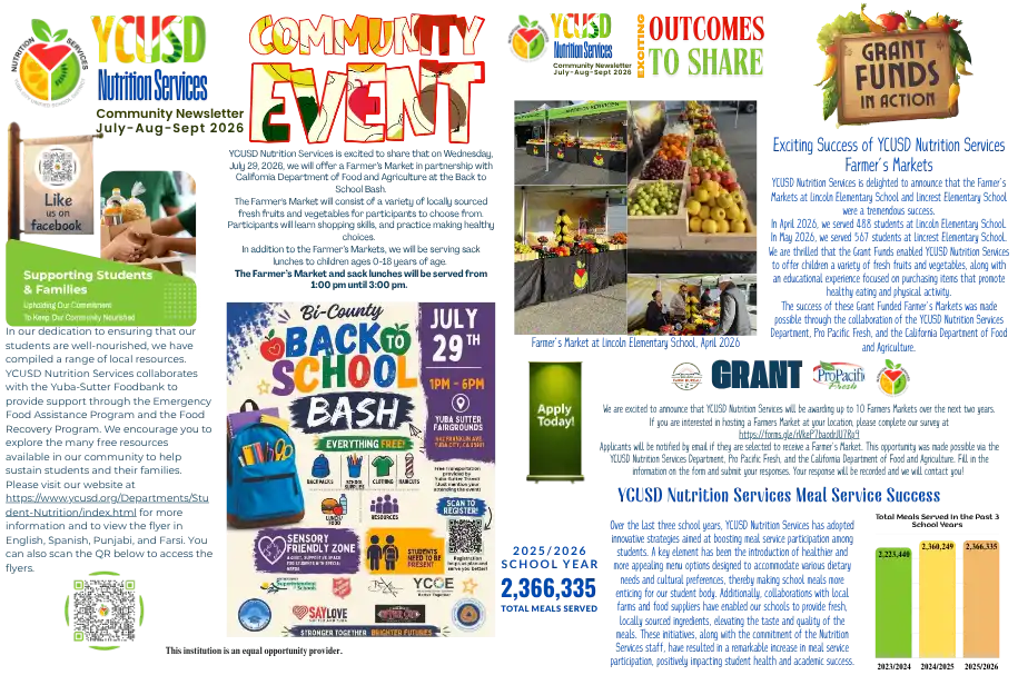 Community Newsletter 3rd Quarter 2026