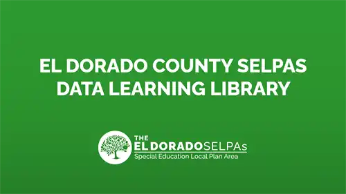 El Dorado County SELPAS Data Learning Library Logo