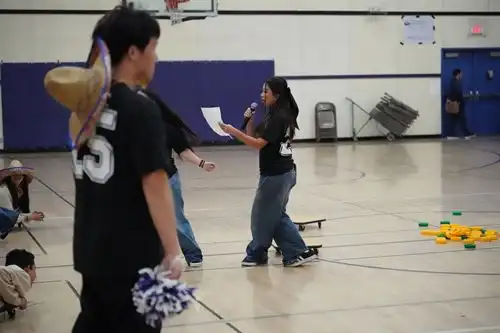 STUDENT announcer