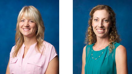 Michelle Bebout and Jennifer Walker