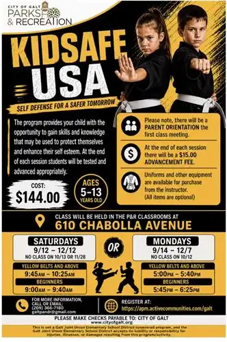 KIDSAFE FLYER - SPANISH