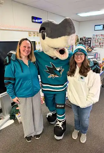 sharkie visit
