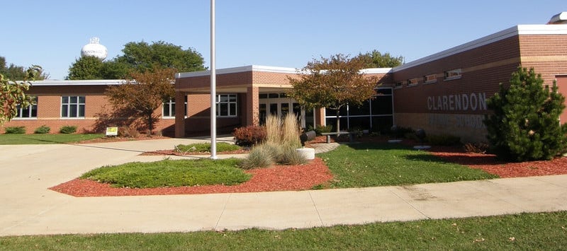 School buildings