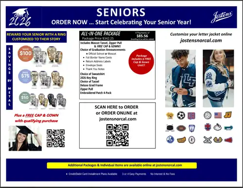 Cap and Gown Information