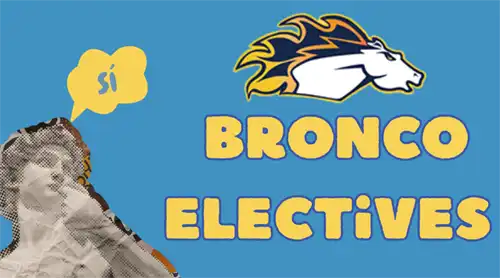 Broncos Electives Slide Presentation