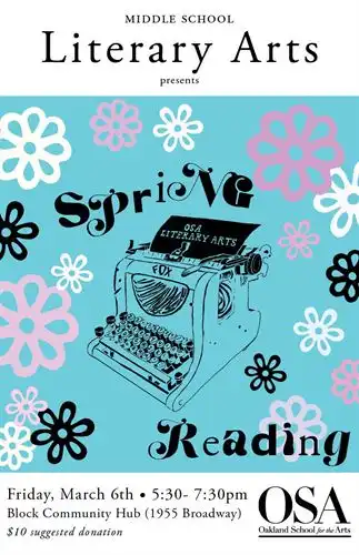 Lit Arts MS Spring Reading 2026