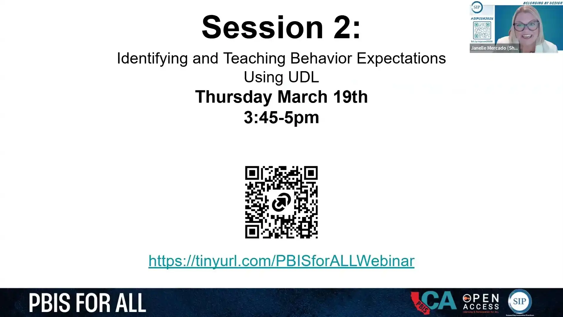 PBIS for All - Session 2 - Identifying and Teaching Behavior Expectations Using UDL