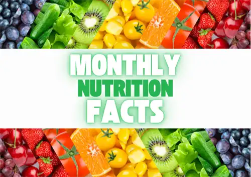 Monthly Nutrition Facts Image
