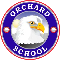 orchard eagles school logo.