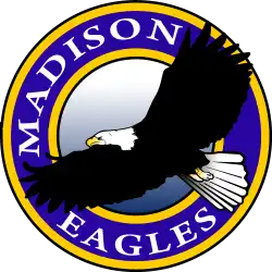 madison eagles school logo.