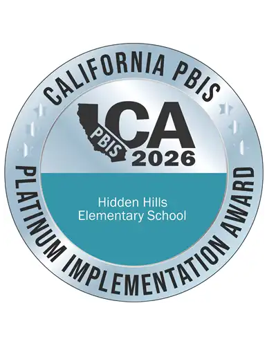 CA PBIS 2026 Platinum recognition badge