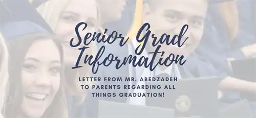 senior grad info