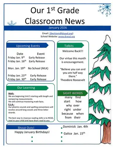 January Newsletter