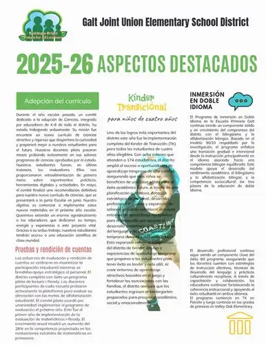 2025 Highlights Spanish