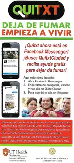 Quit Smoking Cessation text (Spanish)  