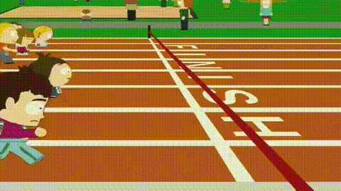 finish line