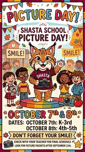 Picture Day Flyer - dates for picture days