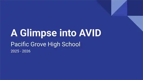 Avid Slideshow