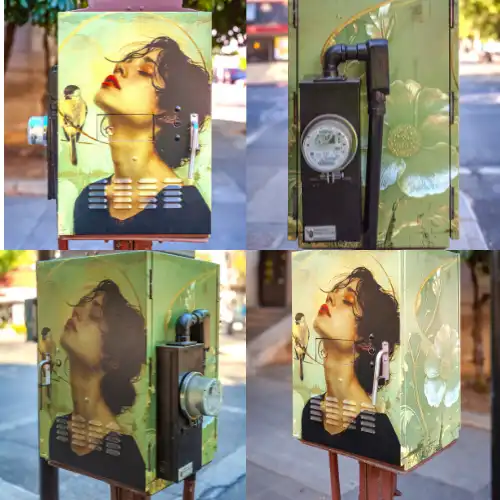 Utility Box "A Symphony of Love"