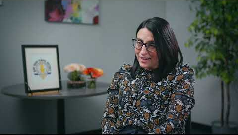 woman talking