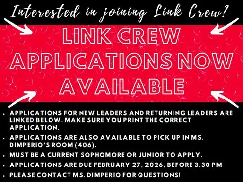 Interested in Joining Link Crew?
