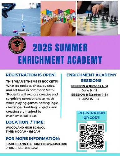 Summer Enrichment Academy Flyer - Eng