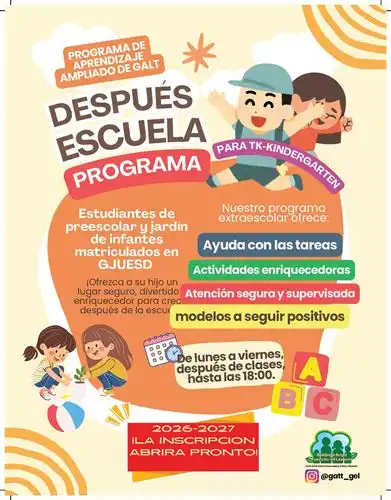 After School Program Flyer 2026-2027 - spanish