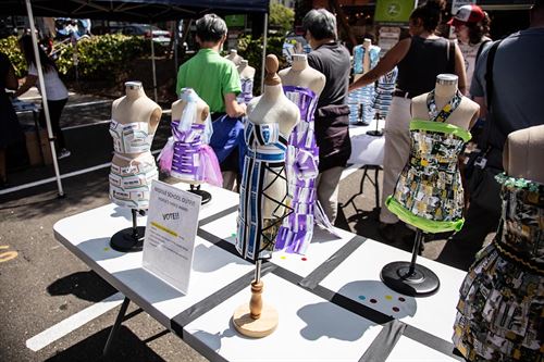 BART Paper Tickets Fashion Show: Project DONEWAY