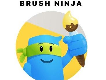 brush ninja logo