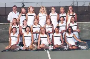 1999 Tennis Team photo
