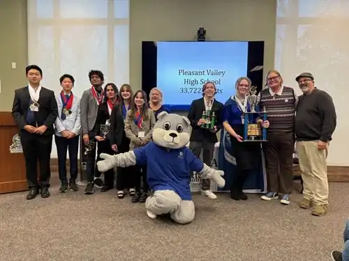 PVHS Butte Champions 2025 for Academic Decathlon