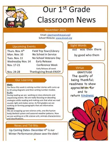 November Newsletter