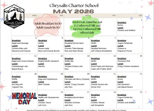 May Menu