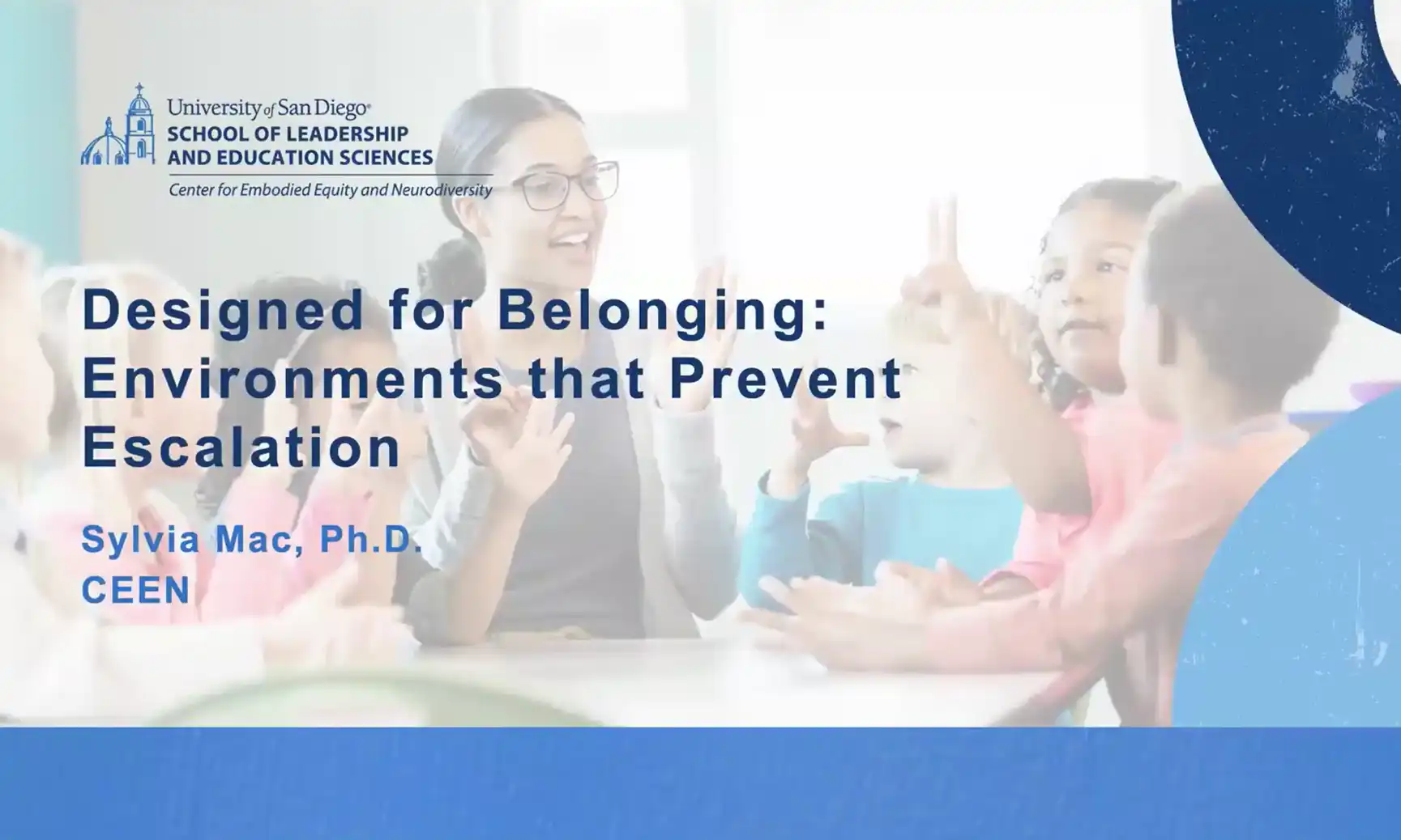 Designed for Belonging - Environments That Prevent Escalation