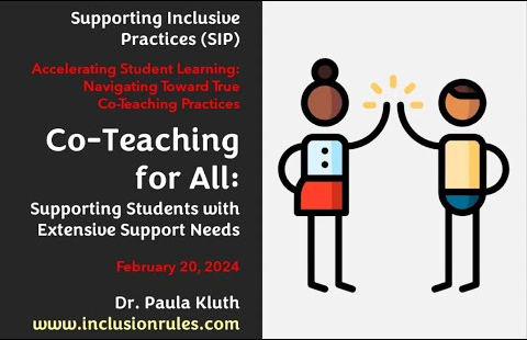 co-teaching for all flyer