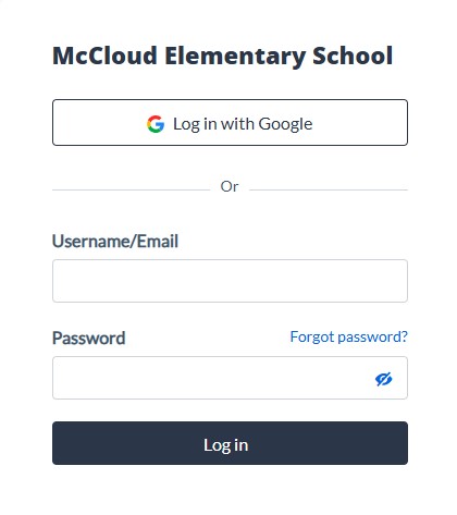 Log in for Ed Club