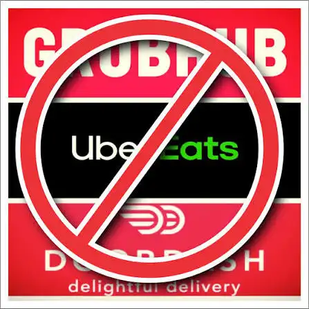 No Food Delivery Logo
